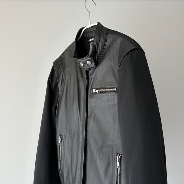  ▫️Dkny Leather Padded Jacket