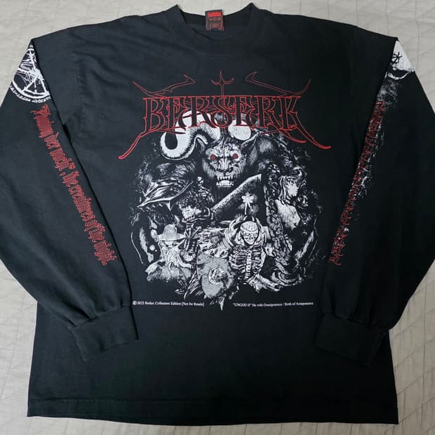 [L] 베르세르크 부틀렉 이더리얼 스튜디오 블랙 롱슬리브