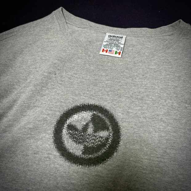 90s adidas® Made in U.S.A. Heather Tee