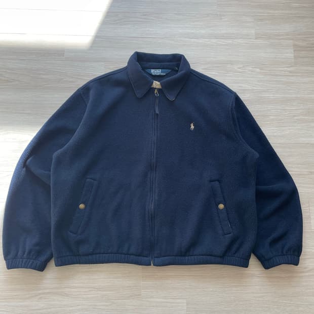 90s 폴로 폴라텍 플리스 스윙탑 자켓