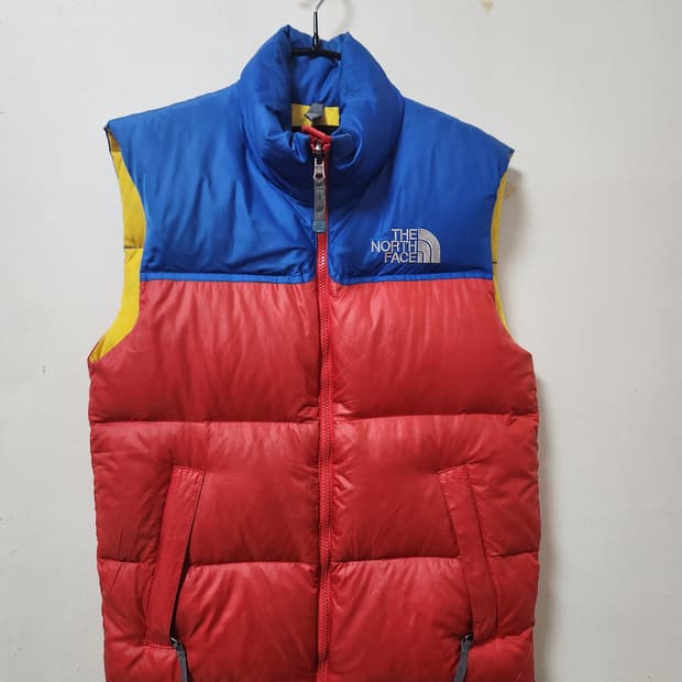 노스페이스 구스 패딩조끼 85