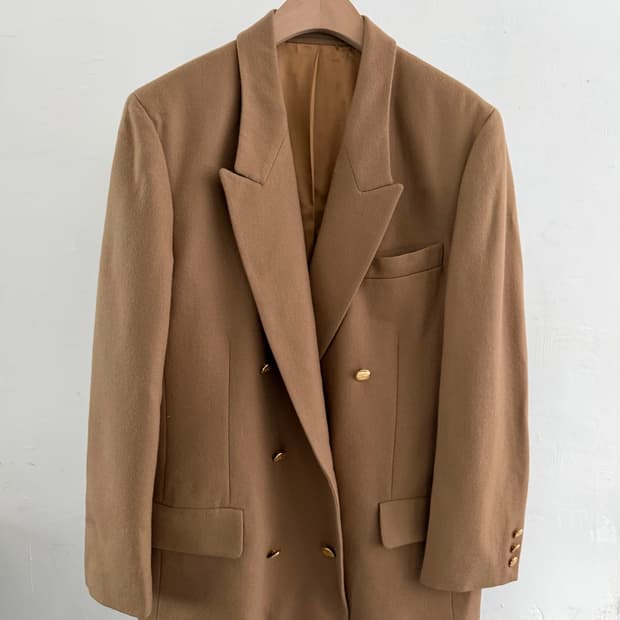 Burberry 버버리 금장 더블 블레이저