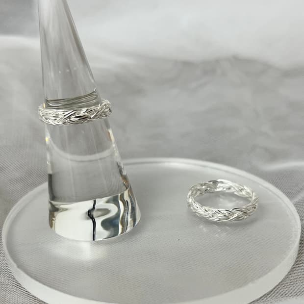 925silver 매듭반지