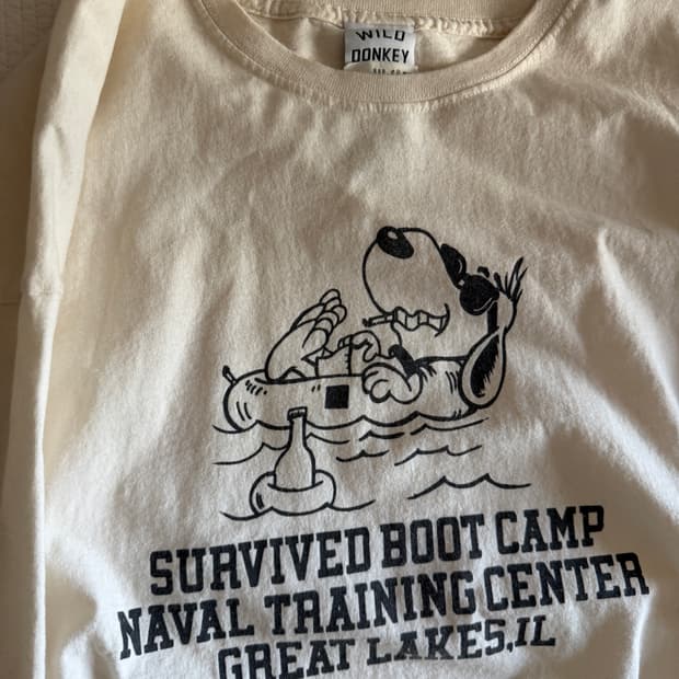 wild donkey  스누피 티셔츠