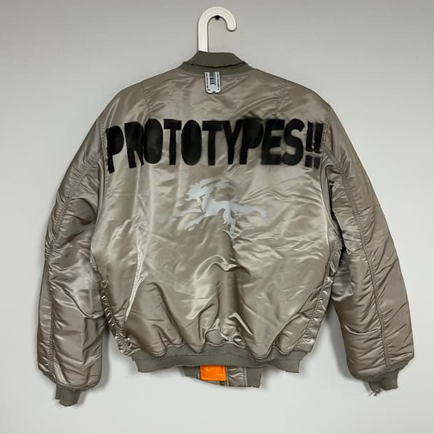 [M]프로토타입스 x 알파인더스트리 MA-1 봄버자켓