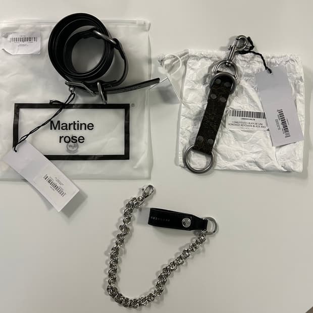 마틴로즈 벨트,키링,체인 일괄판매
