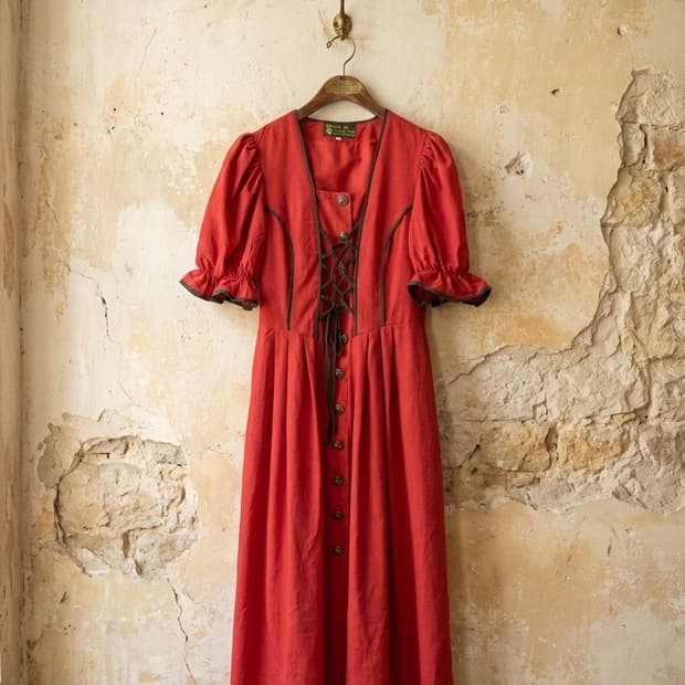 오스트리아 빈티지 무드 원피스