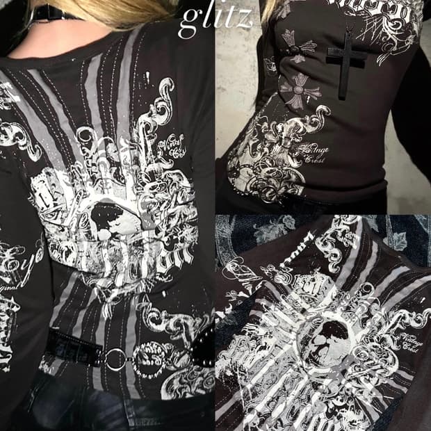 Glitz punk long sleeves