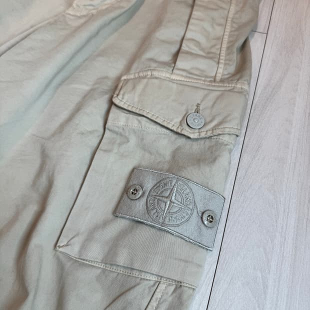 (정품/매장판) 스톤아일랜드 고스트 피스 카고바지