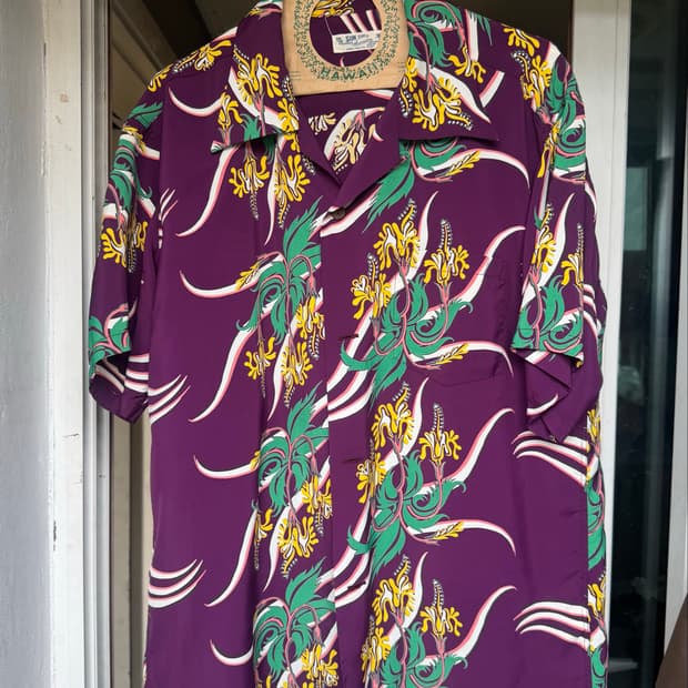SUN SURF 하와이안 셔츠