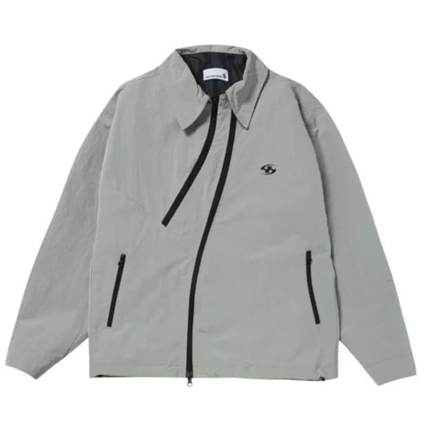 산산기어 22ss 코치자켓 그레이