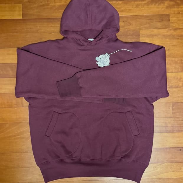 웨어하우스 John Gluckow 더블페이스 후디