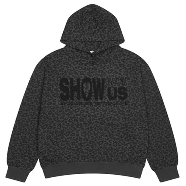 SH SHOW US LEOPARD HOODIE 레오파드 후드