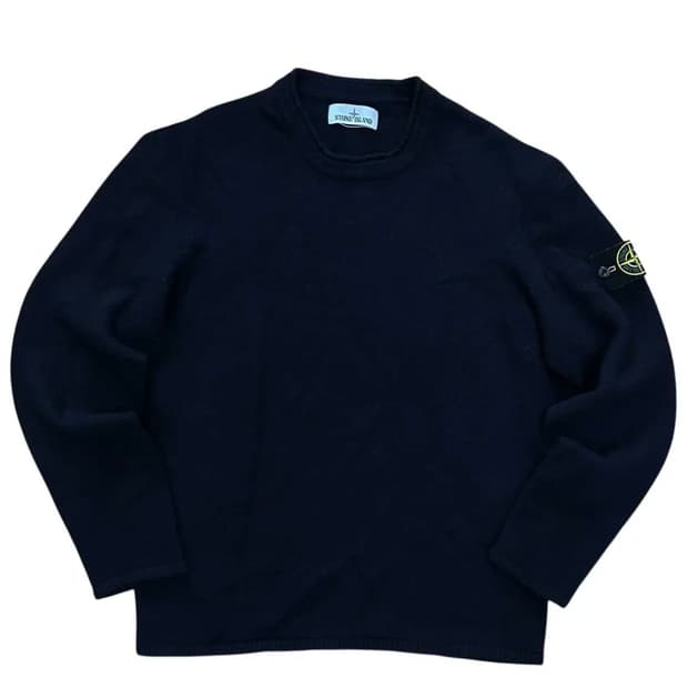스톤아일랜드 네이비 울 니트(2XL)