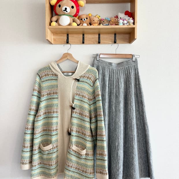 jpn 모리걸 히피 하구미 스즈코 아오이유우 코디세트