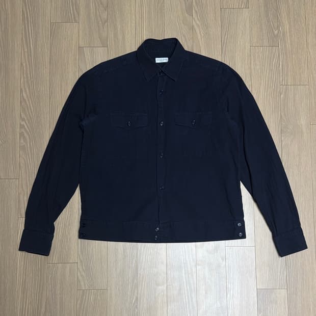 드리스반노튼 크롭 셔츠 자켓