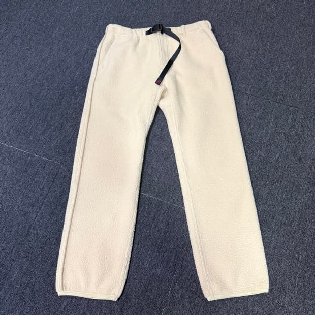 그라미치 보아 플리스 아이보리 팬츠