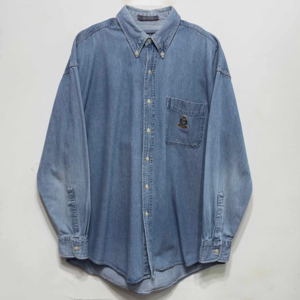 90s 찹스 랄프로렌 데님 셔츠