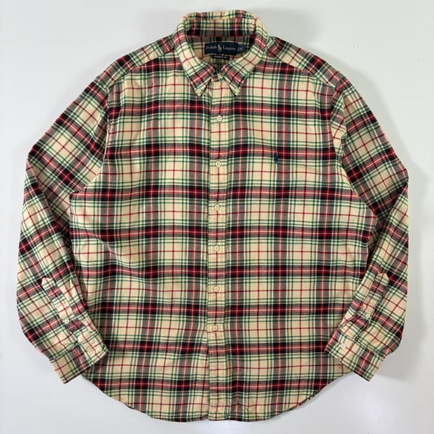 Polo 폴로 랄프로렌 00‘s 타탄 체크 옥스포드 셔츠
