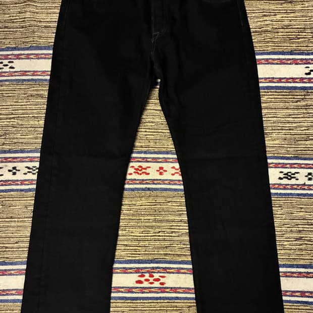 (31~32)Levis 리바이스 501 흑청 데님 블랙진 청바지