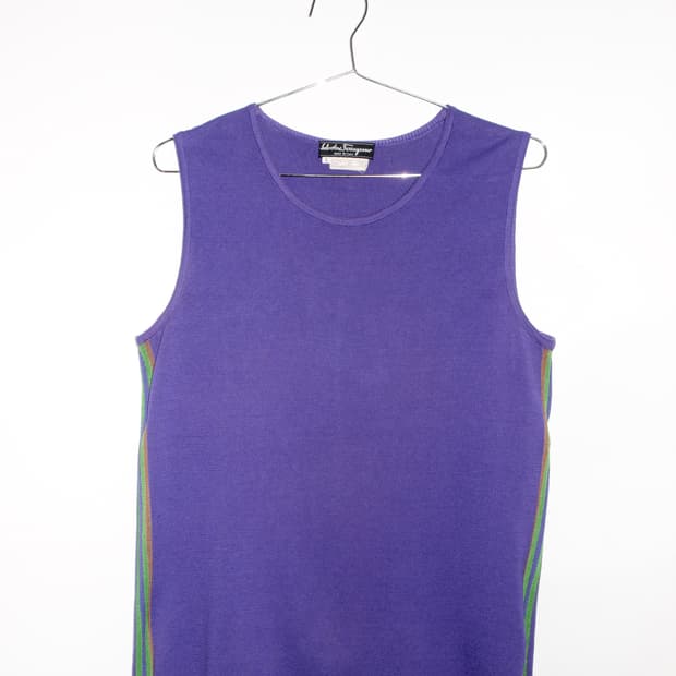 Cotton Silk Lined Sleeveless Top