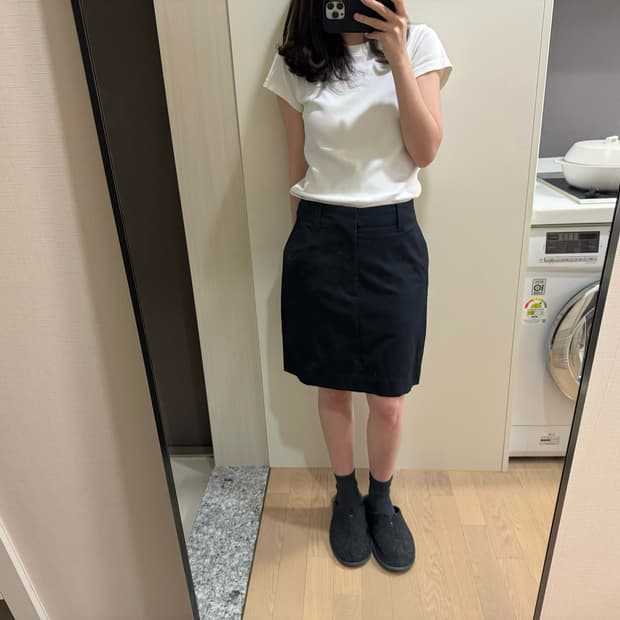 Margaret howell 네이비 스커트