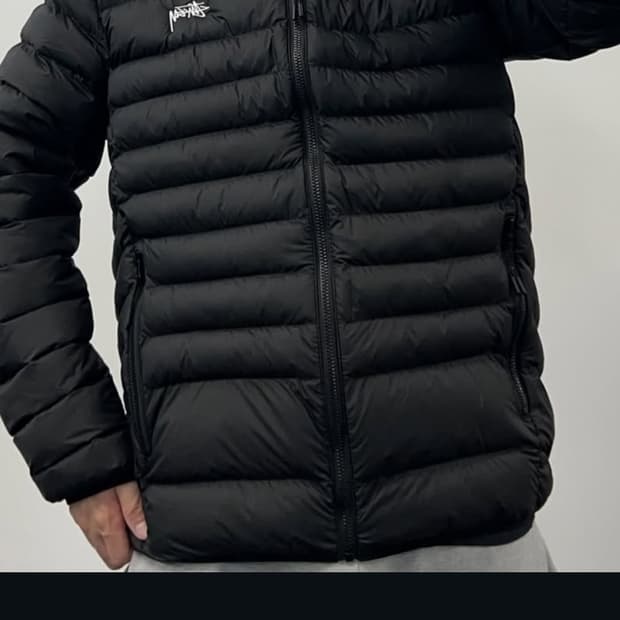 스투시 stussy경량패딩