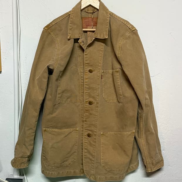 리바이스 가먼트다잉 초어 자켓 L