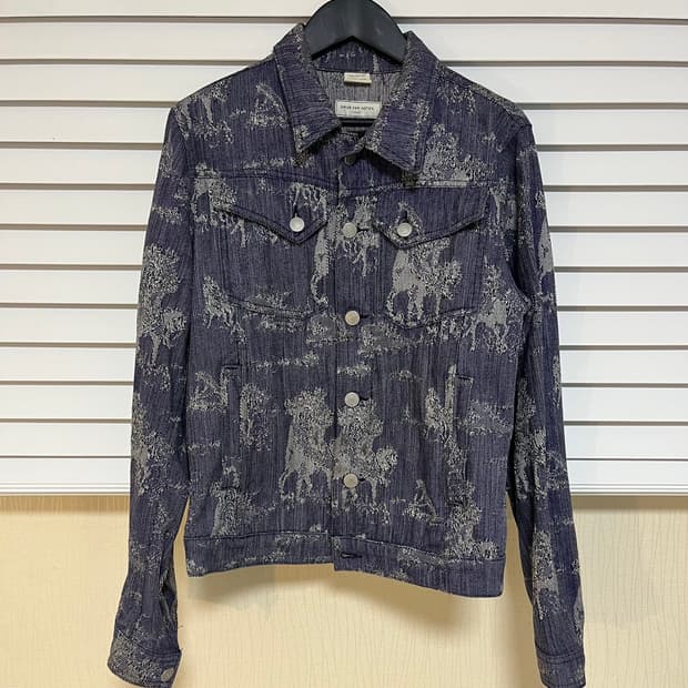 Dries van noten denim jacket