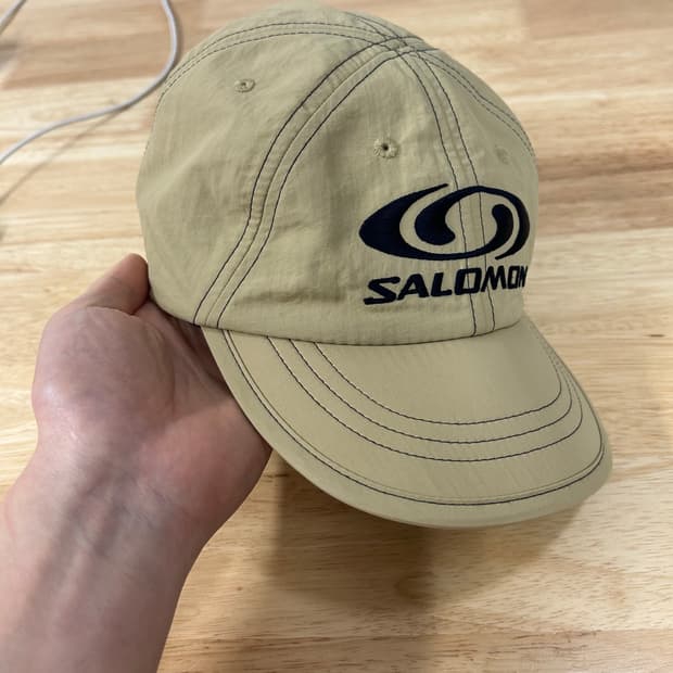 살로몬 링크6 볼캡 베이지