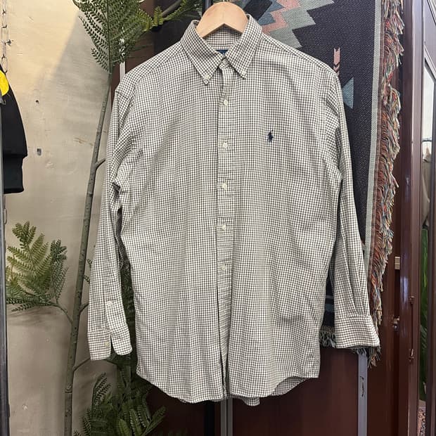 폴로 랄프로렌 체크 셔츠 #csz689