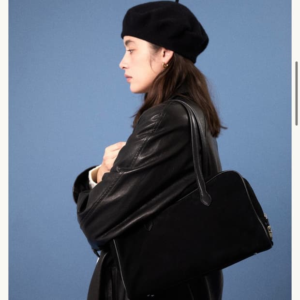 투티에 로케백 스웨이드 미사용