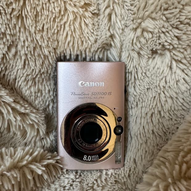 캐논 익서스 80is 디카 디지털카메라(핑크디카)