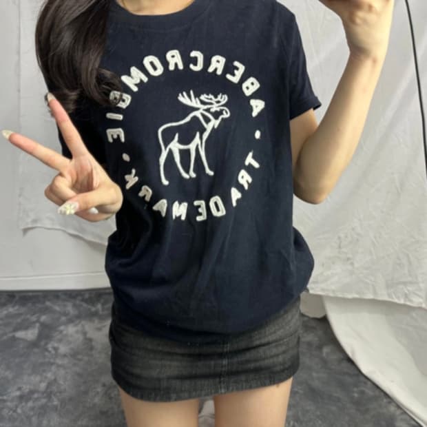 빈티지 아베크롬비 반팔 티셔츠