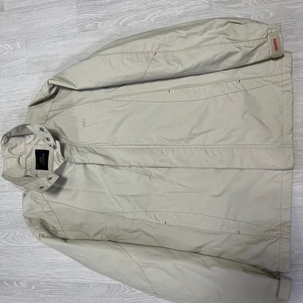 라코스테 미니멀 면자켓 95-100