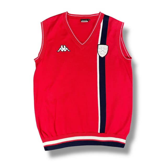 카파 KG 레드 컬러 골프 베스트 LL