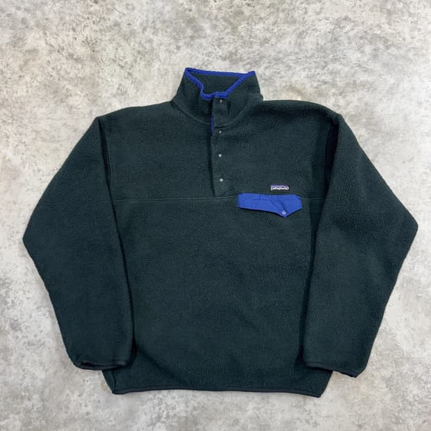 90s 파타고니아 신칠라 스냅-티 플리스 풀오버