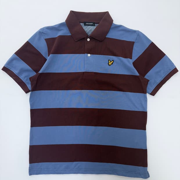 라일앤스코트 스트라이프 럭비 카라티