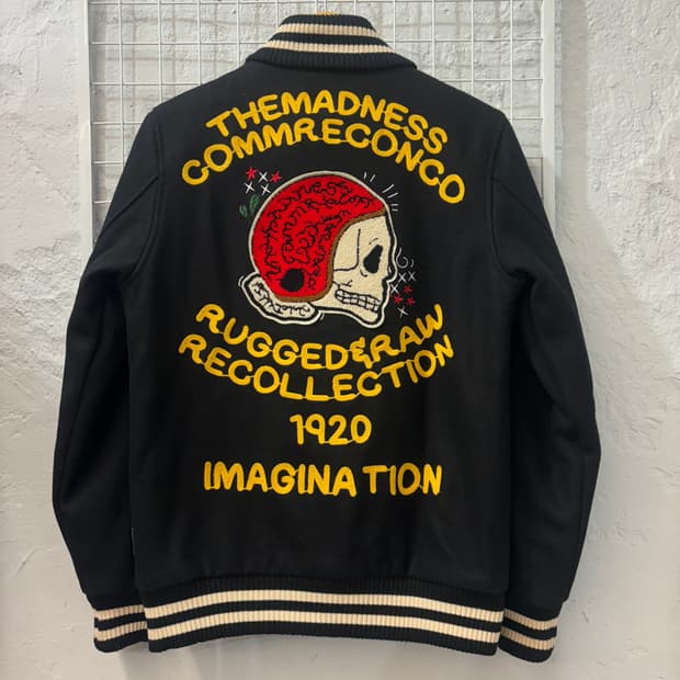 The Madness 더 매드니스 울 바시티 자켓 M