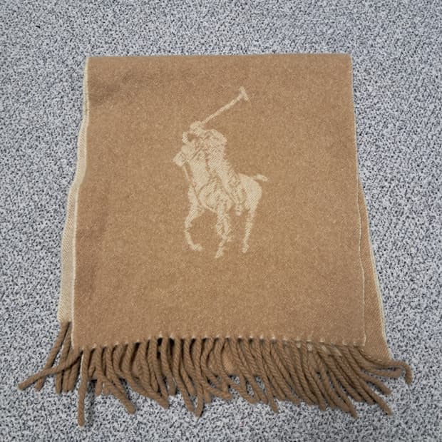 폴로 빅포니 울 머플러