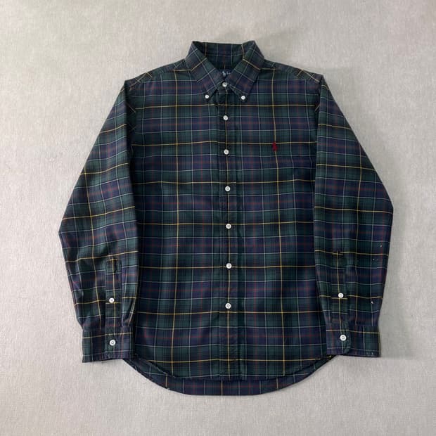 100 폴로랄프로렌 빈티지 체크 셔츠
