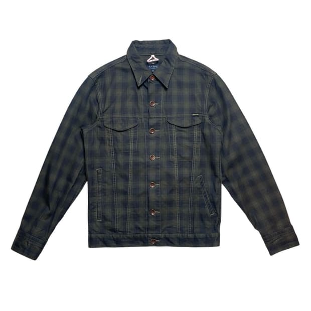 폴 스미스 진스 체크 자켓 