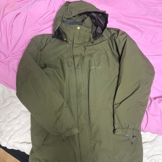 몽벨 베일다운파카 올리브