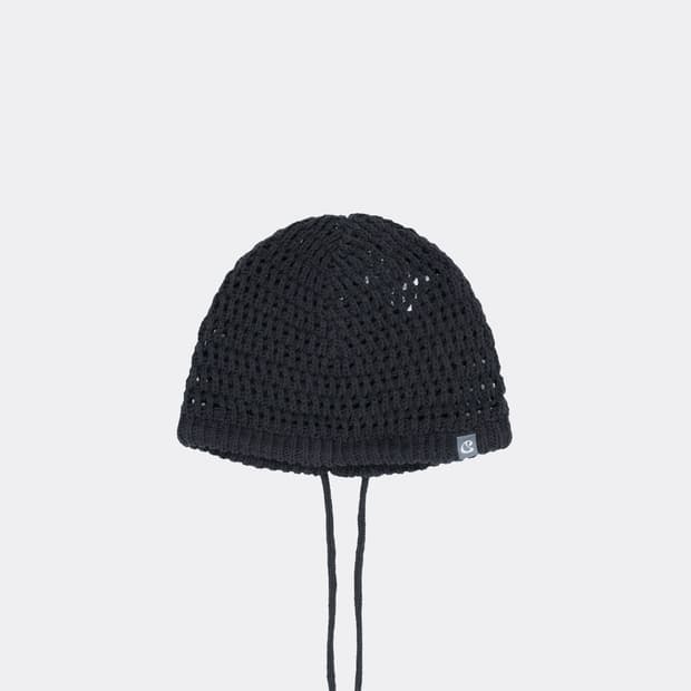 코이세이오 스트링 네트 비니 차콜