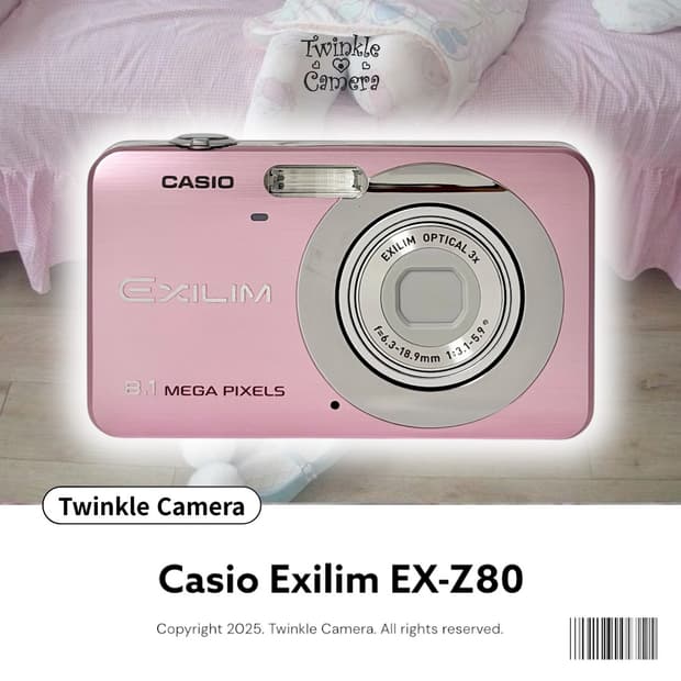 (카리나pick✨) Casio Exilim 카시오 엑슬림 EX-Z80