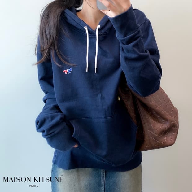 메종키츠네 후드티 