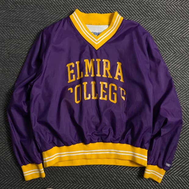 USA 올드스쿨 빈티지 컬리지 우븐 웜업o 4486