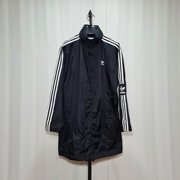 (택포) 아디다스 롱 윈드브레이커 바람막이 L B569