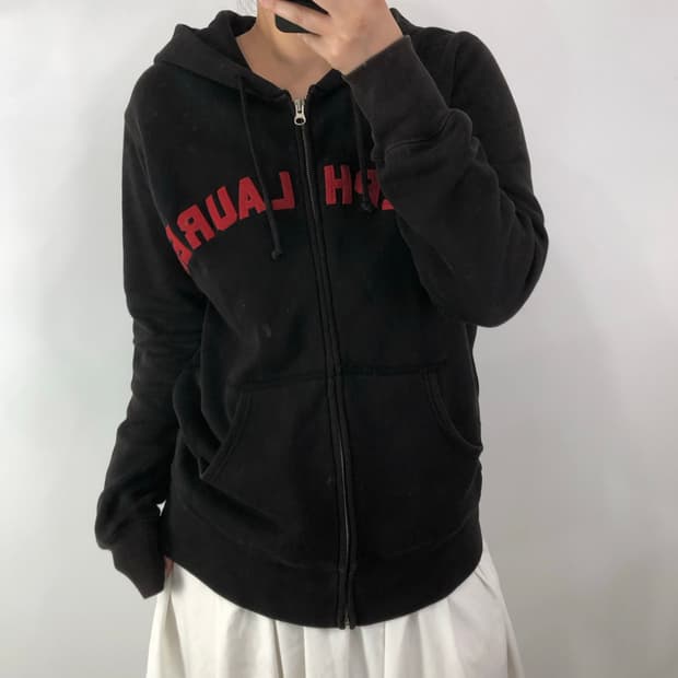 [M] 폴로진스 로고 후드집업