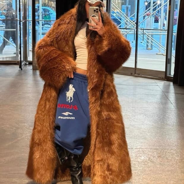 Mowalola 모와로라 스웻 조거 팬츠